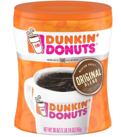 Dunkin' Original Blend; Medium Roast Coffee; 30-Ounce Canister